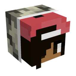 Black skin: head render