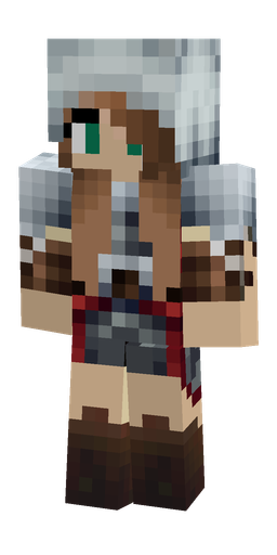 Blue skin: body, front render