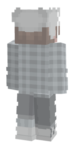 Dark skin: body, back render
