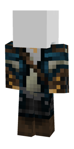 Black skin: body, front render
