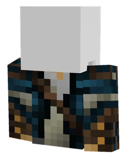 Black skin: bust render