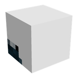 Black skin: head render