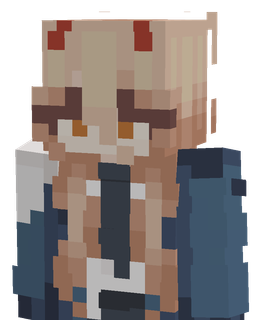 Blue skin: bust render