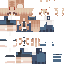 Blue skin: raw texture render