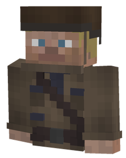 Brown skin: bust render