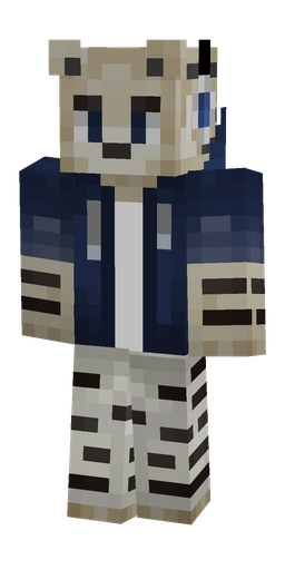 Black skin: body, front render