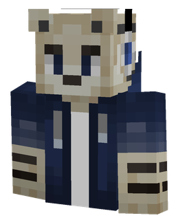Black skin: bust render