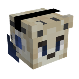 Black skin: head render