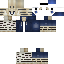 Black skin: raw texture render