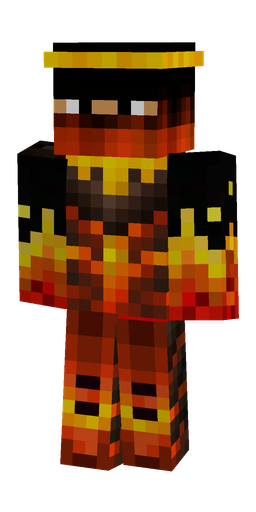 Black skin: body, front render