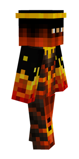 Black skin: body, right side render