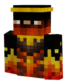 Black skin: bust render