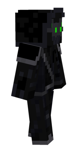 Black skin: body, right side render