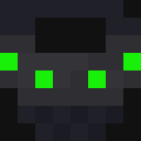 Black skin: face render