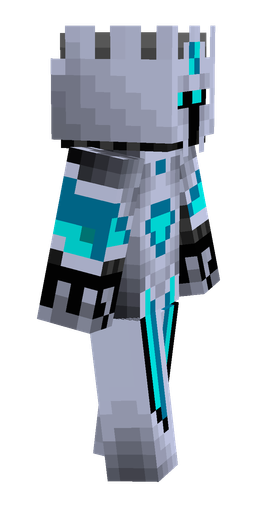 Black skin: body, right side render