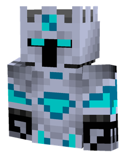Black skin: bust render
