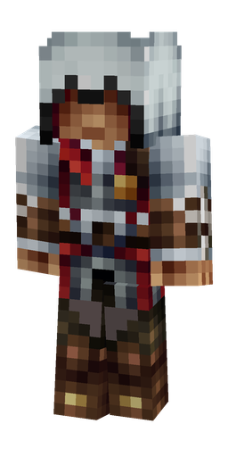 Blue skin: body, front render