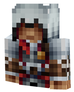 Blue skin: bust render
