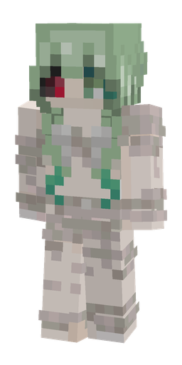 Gray skin: body, front render