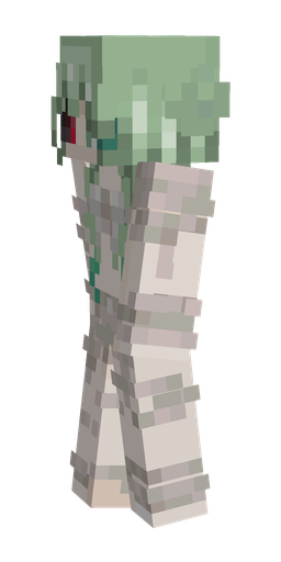 Gray skin: body, left side render