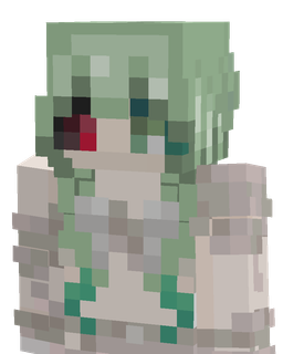 Gray skin: bust render