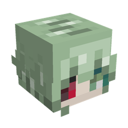 Gray skin: head render