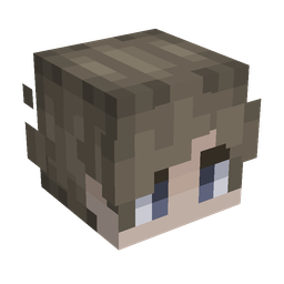 Black skin: head render