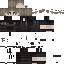 Black skin: raw texture render