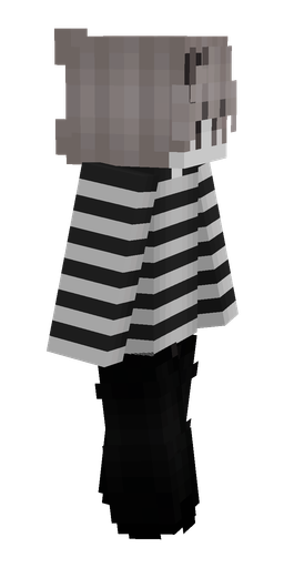Black skin: body, right side render