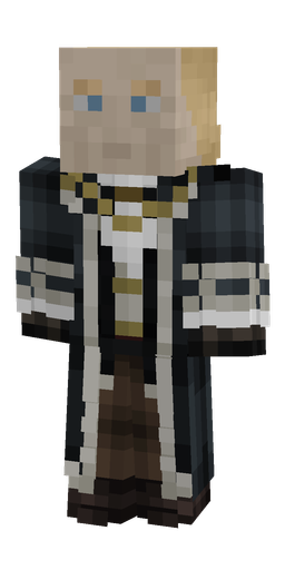 Black skin: body, front render