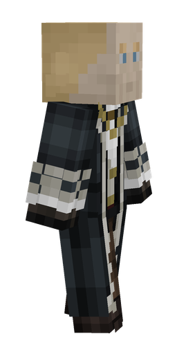 Black skin: body, right side render