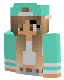 Blue skin: bust render