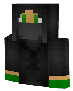 Black skin: bust render