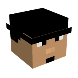 Black skin: head render