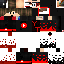 Black skin: raw texture render