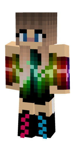 Black skin: body, front render