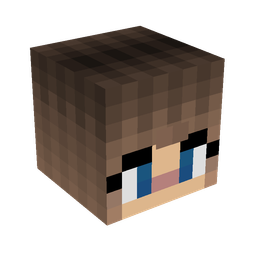 Black skin: head render