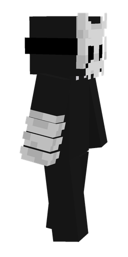 Black skin: body, right side render
