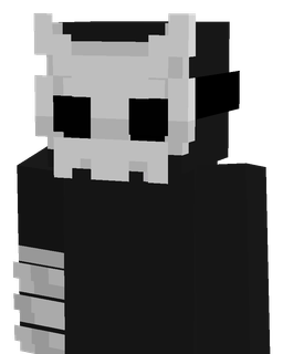 Black skin: bust render