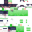Blue skin: raw texture render