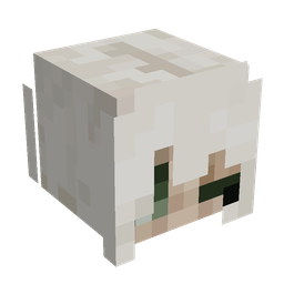 Black skin: head render