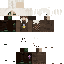 Black skin: raw texture render