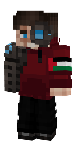 Black skin: body, front render