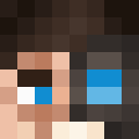 Black skin: face render