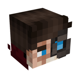 Black skin: head render