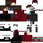 Black skin: raw texture render