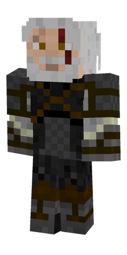 Black skin: body, front render