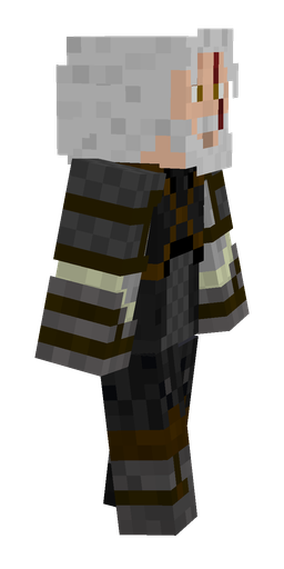 Black skin: body, right side render
