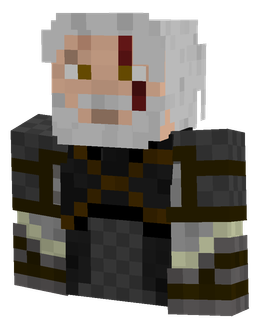 Black skin: bust render