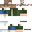 Blue skin: raw texture render